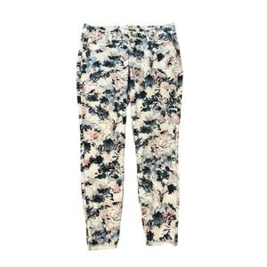 Y2k Vintage Grannycore Boho America Blue Jeans Boho‎ Crop 8/29 Blue